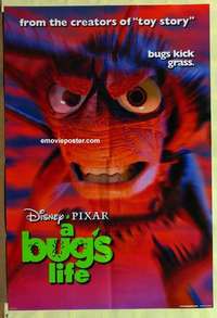 b308 BUG'S LIFE DS teaser one-sheet movie poster '98 Walt Disney, Pixar!