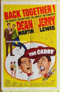 b320 CADDY one-sheet movie poster R64 Dean Martin & Jerry Lewis golfing!