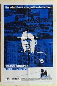 b523 DETECTIVE one-sheet movie poster '68 Frank Sinatra, Lee Remick