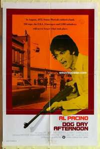 b553 DOG DAY AFTERNOON int'l one-sheet movie poster '75 Al Pacino, Lumet