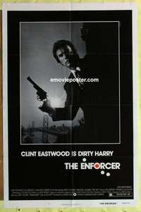 b607 ENFORCER one-sheet movie poster '77 Clint Eastwood, classic!