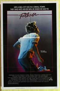 b686 FOOTLOOSE one-sheet movie poster '84 dancin' Kevin Bacon!