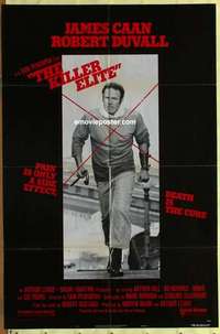 c025 KILLER ELITE one-sheet movie poster '75 James Caan, Sam Peckinpah