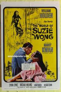 d024 WORLD OF SUSIE WONG one-sheet movie poster R65 Richard Quine