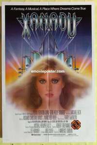 d016 XANADU one-sheet movie poster '80 Olivia Newton-John, Gene Kelly