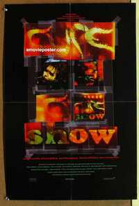 f085 CURE SHOW British double crown movie poster '93 rock & roll!