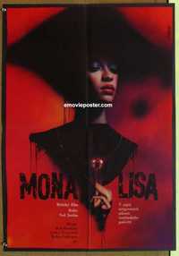 f139 MONA LISA Czech 23x33 movie poster '86 cool Vaca artwork!