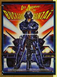 f152 ADVENTURES OF BUCKAROO BANZAI French 15x20 movie poster 1986 Weller
