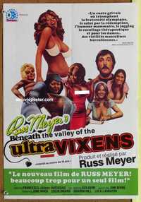 f154 BENEATH THE VALLEY OF THE ULTRA VIXENS French 15x23 movie poster '79