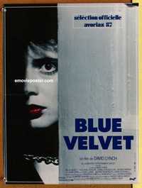f158 BLUE VELVET French 15x20 movie poster '86 different design!