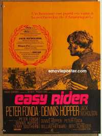 f182 EASY RIDER French 23x32 movie poster '69 Peter Fonda, Hopper