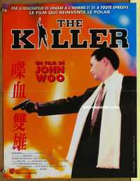 f165 KILLER French 15x20 movie poster '90 John Woo, Chow Yun-Fat