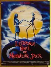 f168 NIGHTMARE BEFORE CHRISTMAS French 15x20 movie poster '93