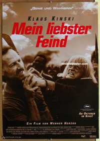 f214 MY BEST FRIEND German movie poster '99 Werner Herzog, Kinski