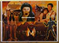 f120 MUMMY Indian 4sheet movie poster '99 Brendan Fraser, Weisz