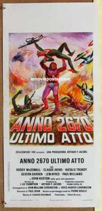 f341 BATTLE FOR THE PLANET OF THE APES Italian locandina movie poster '73