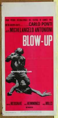 f347 BLOWUP Italian locandina movie poster R70s Michelangelo Antonioni, Redgrave
