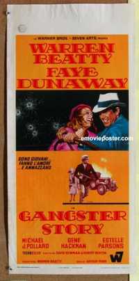 f349 BONNIE & CLYDE Italian locandina movie poster '67 Beatty, Dunaway