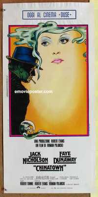 f357 CHINATOWN Italian locandina movie poster '74 Nicholson, Polanski