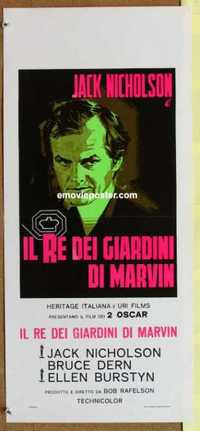 f397 KING OF MARVIN GARDENS Italian locandina movie poster '76 Jack!