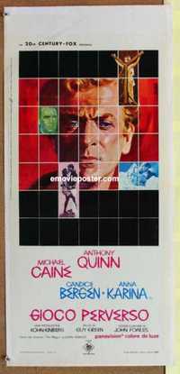 f407 MAGUS Italian locandina movie poster '69 Caine, Quinn, Bergen
