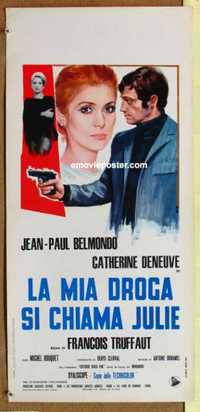 f412 MISSISSIPPI MERMAID Italian locandina movie poster '70 Truffaut
