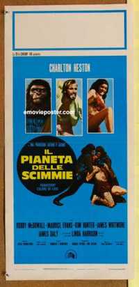 f426 PLANET OF THE APES Italian locandina movie poster R70sHeston