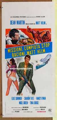 f456 WRECKING CREW Italian locandina movie poster '69 Dean Martin