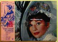 f325 MY FAIR LADY 26x36 Italian photobusta movie poster '64 Hepburn