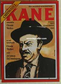 f224 CITIZEN KANE Polish movie poster R87 Orson Welles classic!