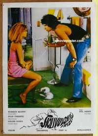 f128 SHAMPOO Yugoslavian movie poster '75 Warren Beatty, Christie