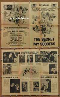 g330 SECRET OF MY SUCCESS movie herald '65 Shirley Jones