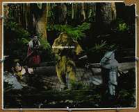 g313 WIZARD OF OZ color 12x15 still R60s Lion acting brave!