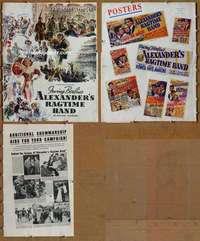 h026 ALEXANDER'S RAGTIME BAND movie pressbook '38 Tyrone Power, Faye