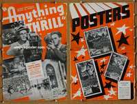 h036 ANYTHING FOR A THRILL movie pressbook '37 Frankie Darro, Richmond
