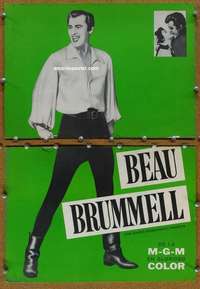 h062 BEAU BRUMMELL Spanish/U.S. movie pressbook '54 Liz Taylor, Granger