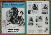 h211 DOCTOR ZHIVAGO movie pressbook '65 David Lean, Julie Christie