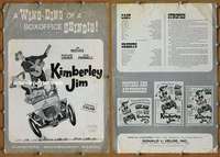 h428 KIMBERLY JIM movie pressbook '65 Jim Reeves, country music!