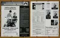 h454 LITTLE FAUSS & BIG HALSY movie pressbook '70 Robert Redford