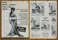 h472 MADE IN PARIS movie pressbook '66 super sexy Ann-Margret!