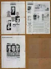 h489 MANCHURIAN CANDIDATE movie pressbook '62 Frank Sinatra