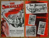 h690 SMUGGLERS movie pressbook '47 Michael Redgrave, Attenborough