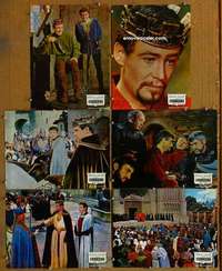 g297 BECKET 6 Spanish movie lobby cards '64 Richard Burton, O'Toole