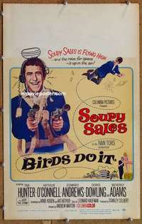 g033 BIRDS DO IT window card movie poster '66 Soupy Sales, Tab Hunter