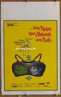 g036 BLISS OF MRS BLOSSOM window card movie poster '68 Shirley MacLaine