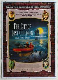 m378 CITY OF LOST CHILDREN linen one-sheet movie poster '95 Ron Perlman