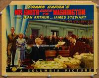 m014 MR SMITH GOES TO WASHINGTON #4 movie lobby card '39 Stewart, Rains