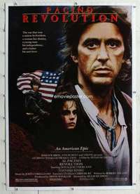 m520 REVOLUTION linen one-sheet movie poster '85 Pacino, Nastassja Kinski