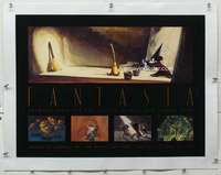 m103 FANTASIA ARTWORK linen poster '91 Glad collection!