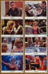 p127 BLUE SKY 8 movie lobby cards '94 Jessica Lange, Tommy Lee Jones
